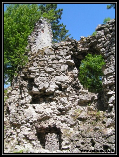 Hrad DOBR VODA - Oporn mry. 