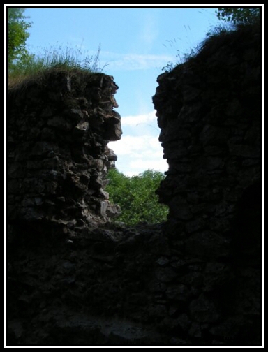 Hrad DOBR� VODA - Oporn� m�ry. 