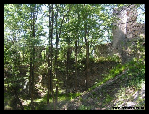 Hrad DOBR� VODA - Vn�torn� priestory. 