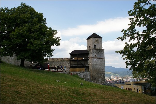 Pohľad na hodinovú vežu 