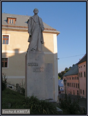 Bansk tiavnica - Socha A.Kmea 