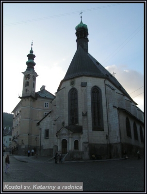 Bansk tiavnica - kostol sv. Katarny 