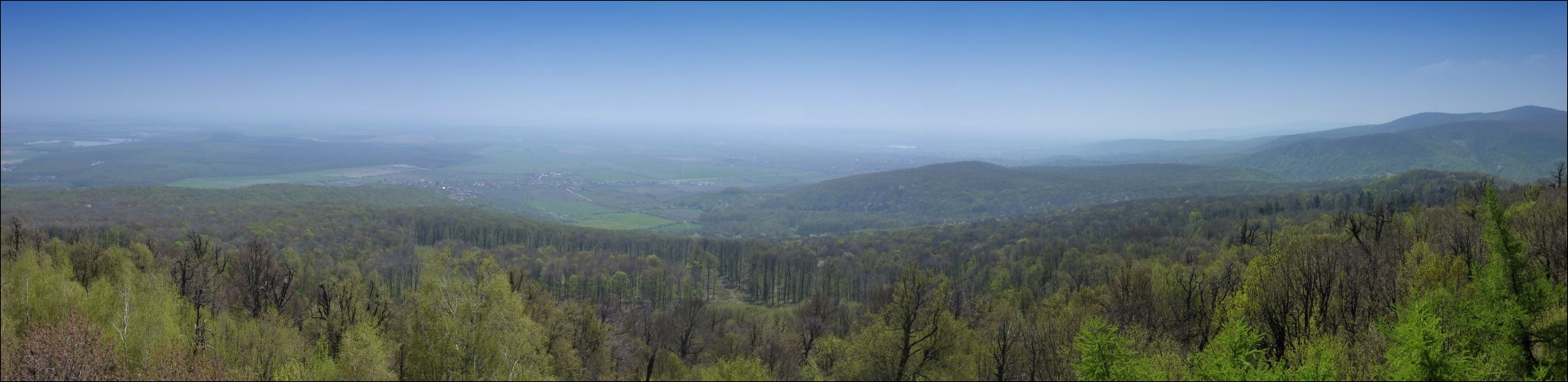 Rozhladňa KUKLA - výhľad smer JV 