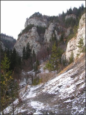 PROSIECKA DOLINA - skaliská 