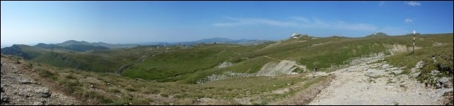 Vrcholá planina pohoria BUCEGI. 